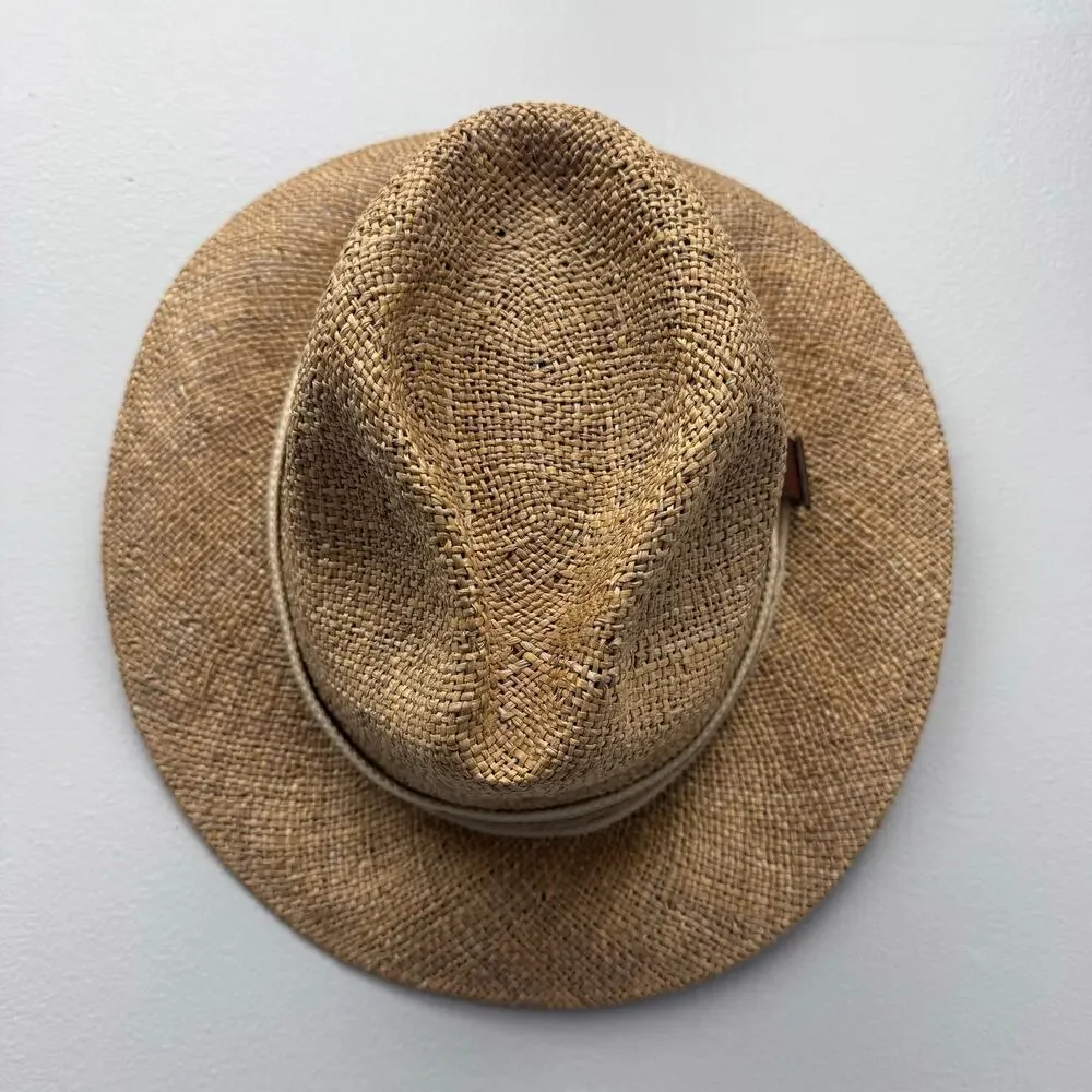 STETSON Tacon Seagrass Traveller Hat Men’s XL Preppy Summer Beachy